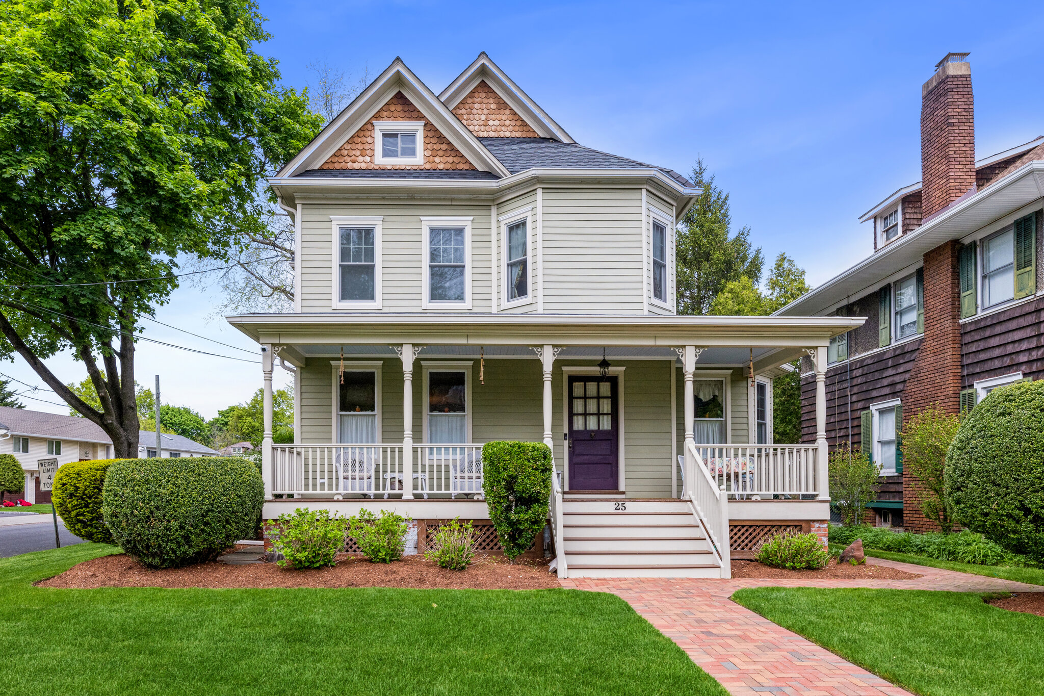 Beautiful Victorian home with front porch